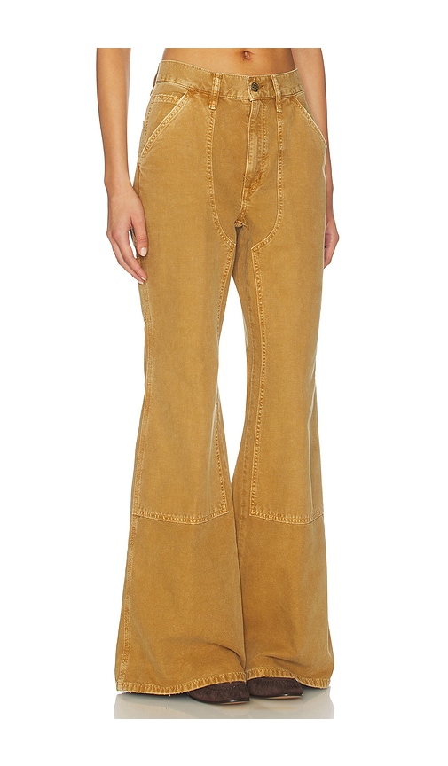 Polo Ralph Lauren Carpenter Flare Pant In Brown