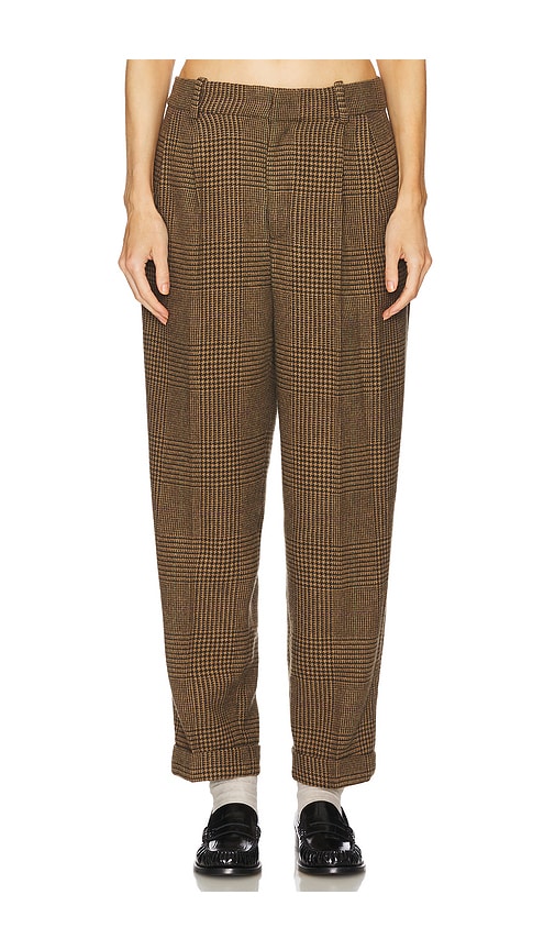 POLO RALPH LAUREN CROPPED FLAT FRONT PANTS 