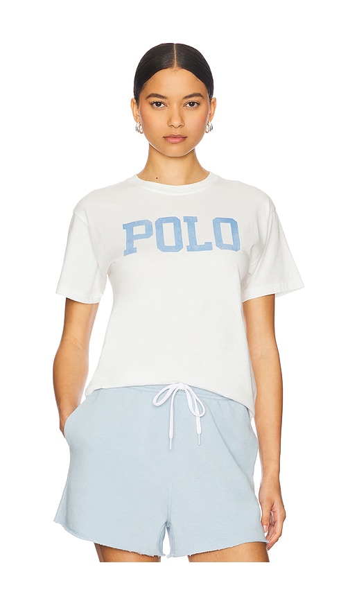 Short Sleeve Crew Neck Tee in White. - size L (also in M, S, XL, XS) - Polo Ralph Lauren - Modalova