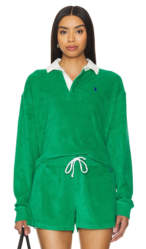 Polo Ralph Lauren Rugby Top in Billiard