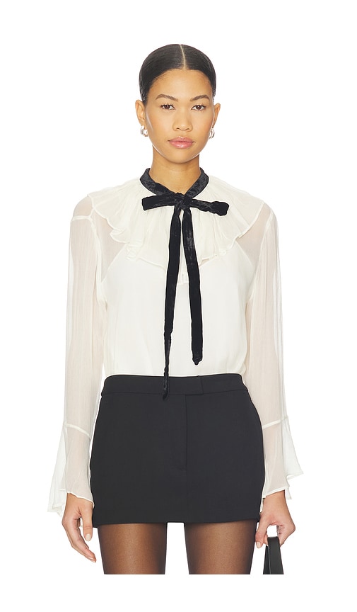 Polo Ralph Lauren Crinkle Long Sleeve Top