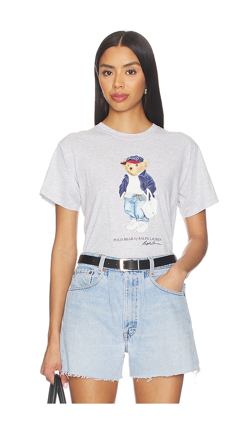 Polo Ralph Lauren T-SHIRT COL ROND EN JERSEY DE COTON en Light Grey Taille XS Also en 143 €