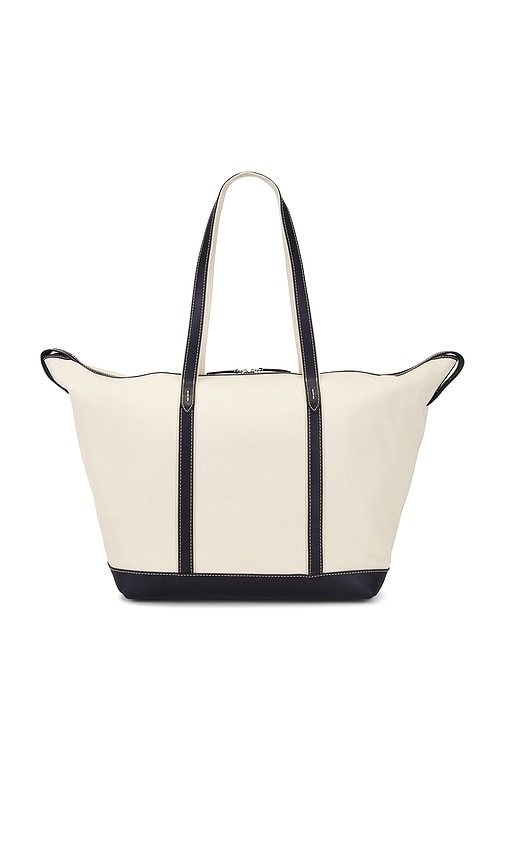 Polo Ralph Lauren Canvas Large Tote In Multi
