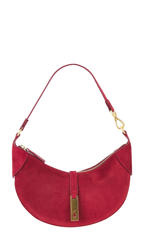 Polo Ralph Lauren PETIT SAC BANDOULIRE EN DAIM en Red 534 €