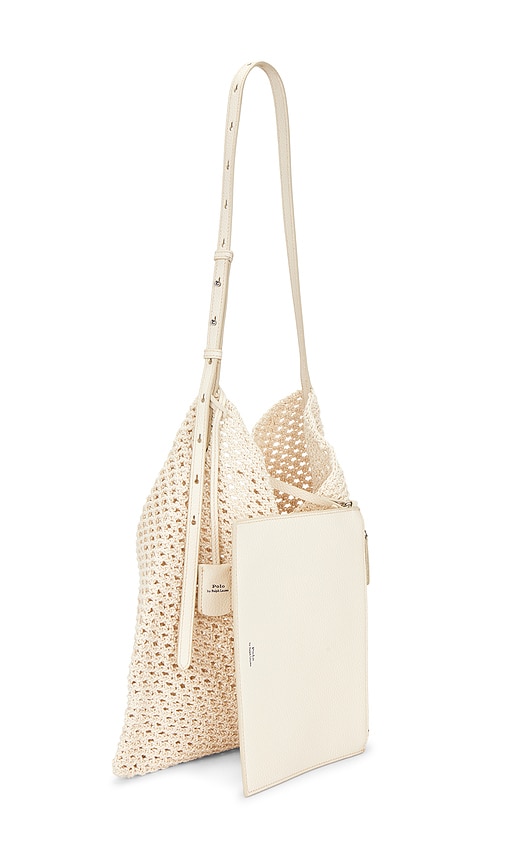  Polo Ralph Lauren Messenger-bag Messenger Bag In Ivory. 