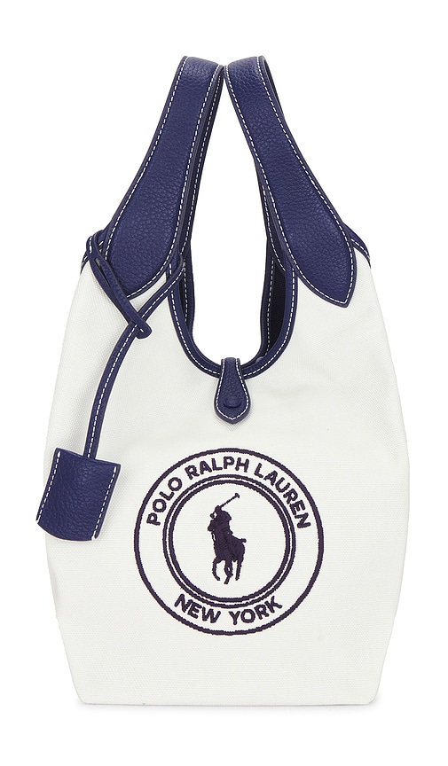 Polo Ralph Lauren SAC FOURRE-TOUT TOILE CANVAS CANVAS TOTE BAG en White 350 €
