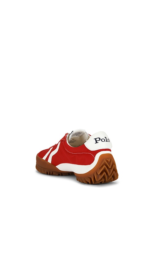  Polo Ralph Lauren Low-top-sneaker Aus Nappaleder In Red. Größe 6. Also In 6.5, 7, 7.5, 8, 8.5, 9, 9.5, 10. 
