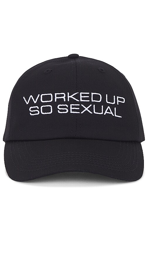 Pleasures Worked Up Polo Cap in Black