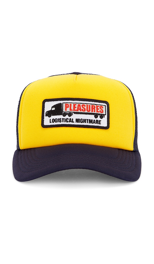 PLEASURES NIGHTMARE TRUCKER CAP 