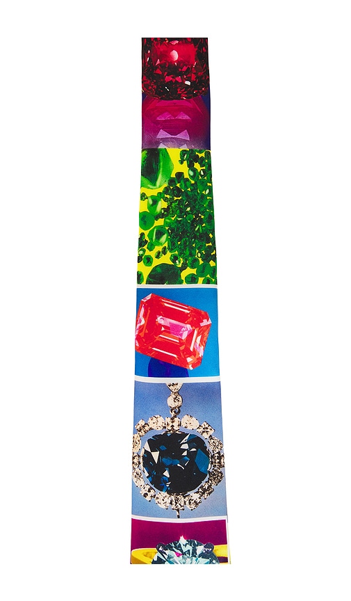  Pleasures Jewel Necktie In Blue. 