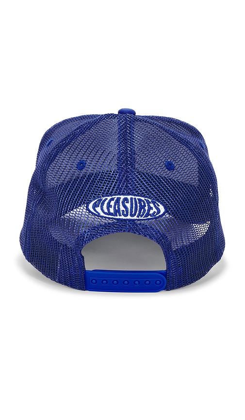  Pleasures Tranquil Trucker Hat In Blue. 