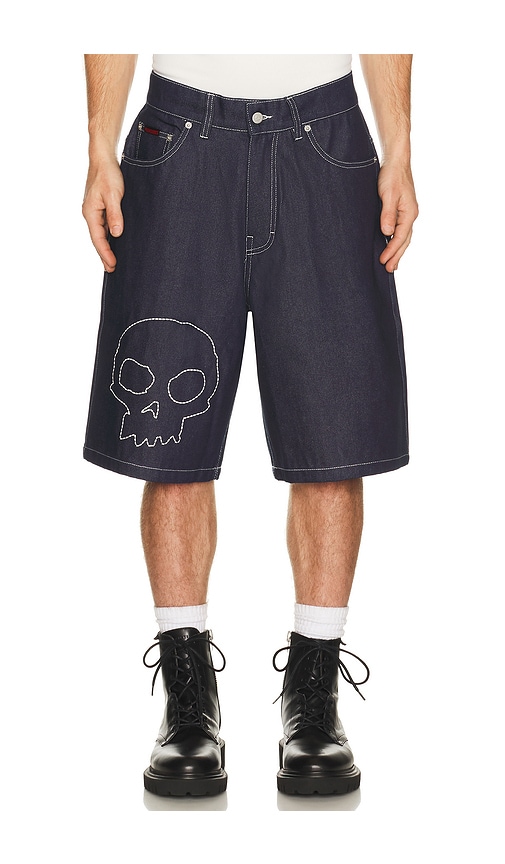 Pleasures x Zero Skateboards Skull Jorts