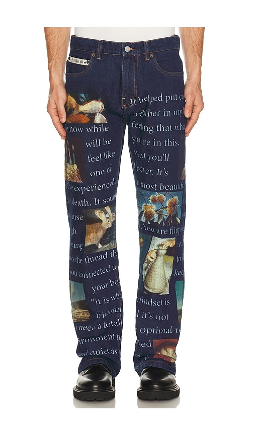 Pleasures Connection Straight Leg Jeans