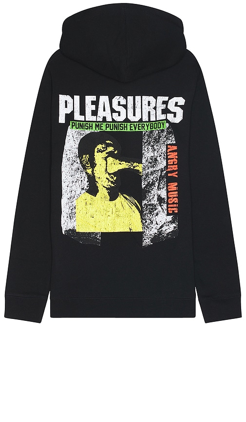 Pleasures Punish Hoodie in Black