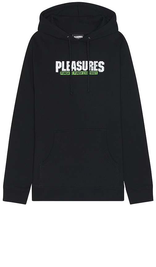 Shop Pleasures Punish Hoodie In 黑色