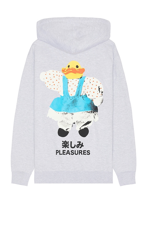 Pleasures Duck Hoodie in Grey