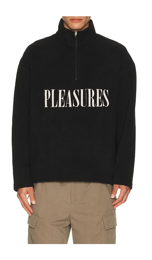 Pleasures Onyx Half Zip Polar Fleece