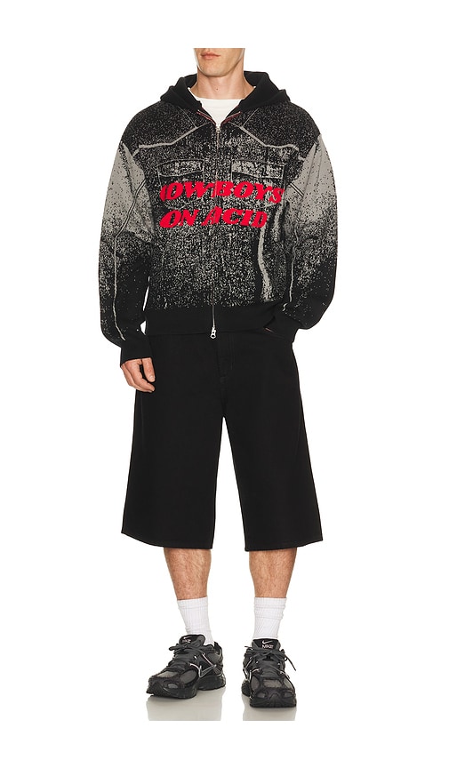  Pleasures Hoodie Acid In Black. Größe S. Also In M, L, Xl/1x. 