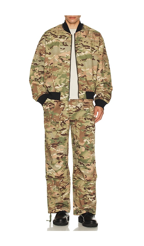 Pleasures Gem Camo Bomber In Multi