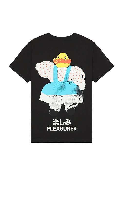 Shop Pleasures Duck T-shirt In Black