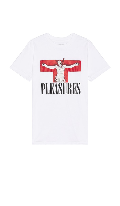 Shop Pleasures Lilith T-shirt In 화이트