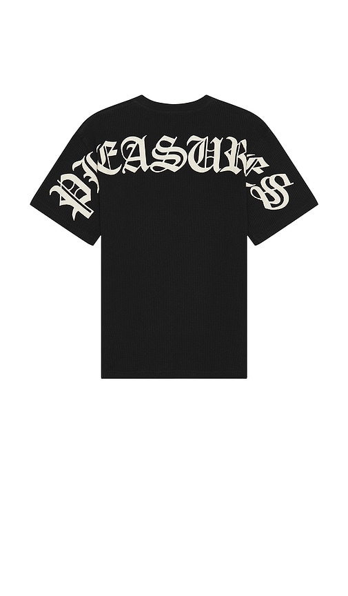 Pleasures Neural Thermal T-Shirt in Black | REVOLVE