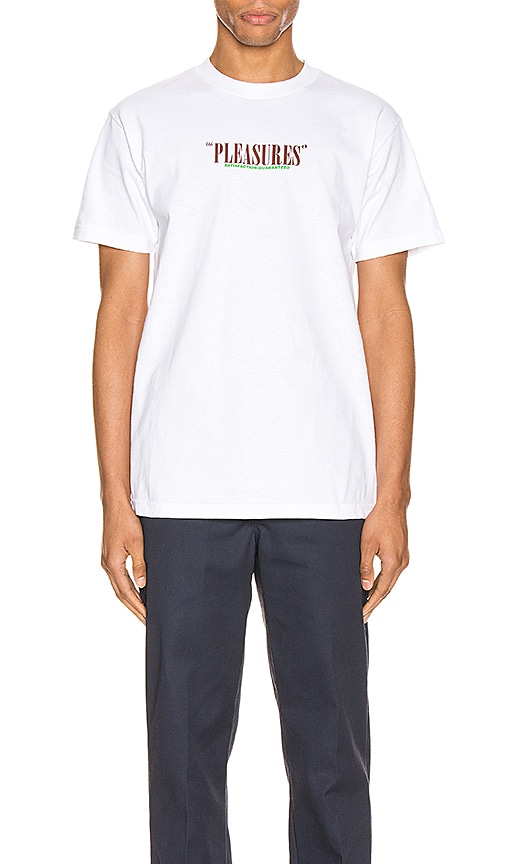 T-SHIRT GRAPHIQUE SATISFACTION GUARANTEED