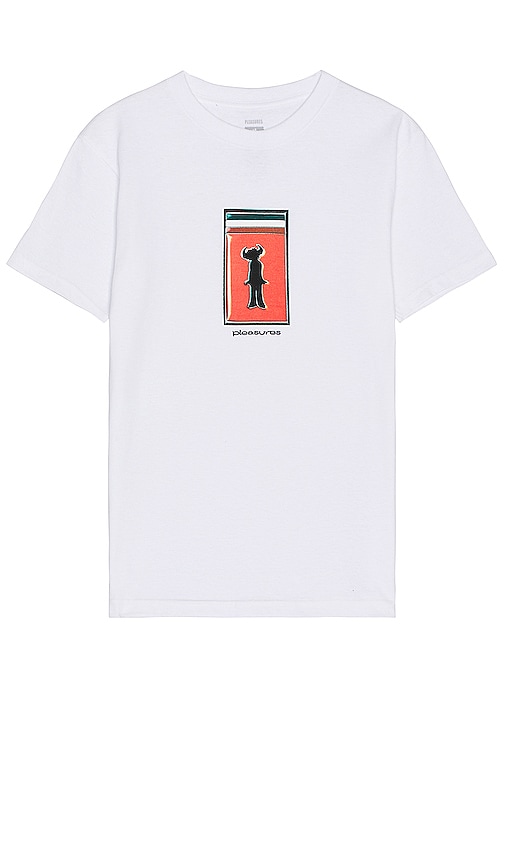 Pleasures Travelling T-shirt In White