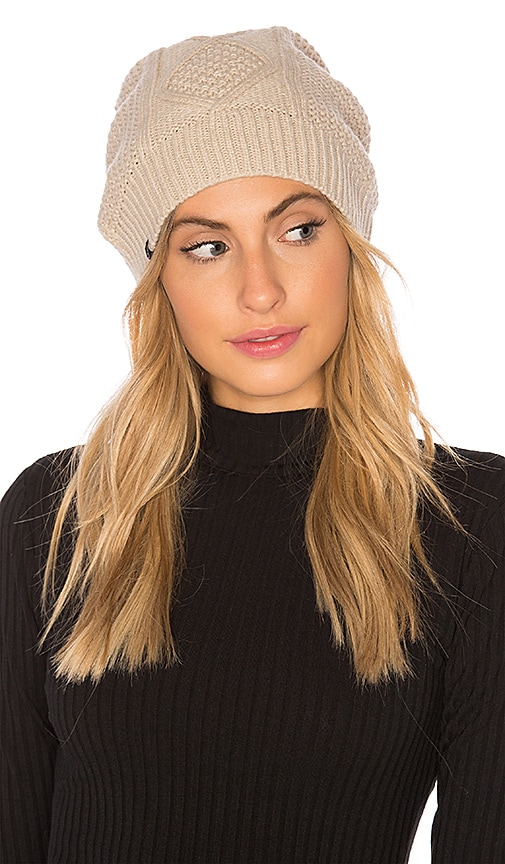 Fleece Lined Cable Knit Beanie