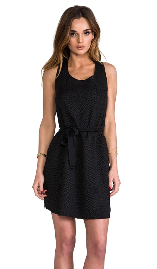Croc Zip Dress