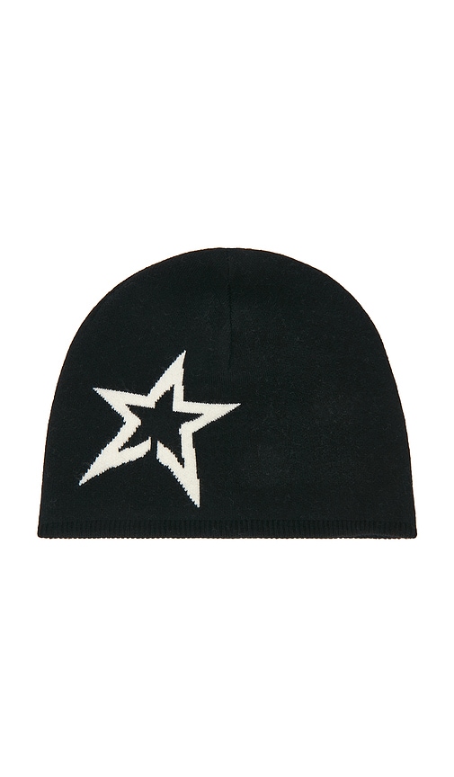 Perfect Moment Star Logo Beanie In Black