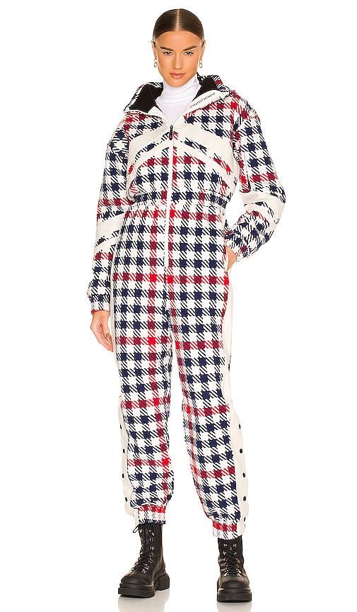 Perfect Moment Stoke Star Suit One Piece in Star Gingham