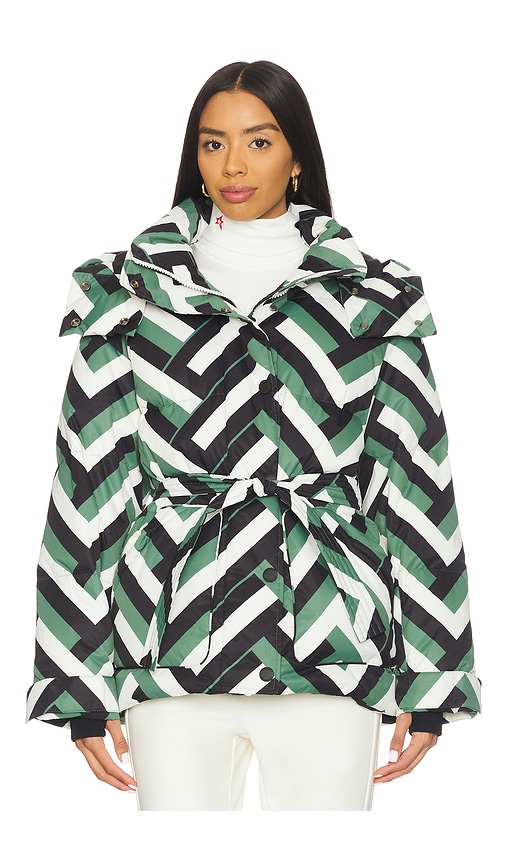 Perfect Moment Cortina Ski Parka In Green