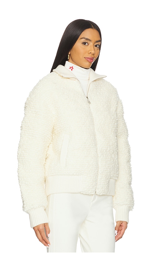 Perfect Moment Apres Padded Bomber In Neutral