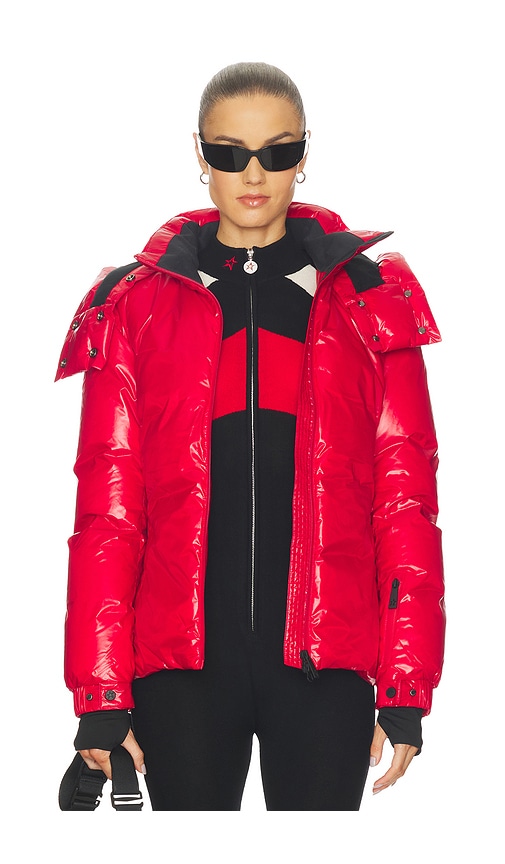 Perfect Moment Candice Ski Parka In Red