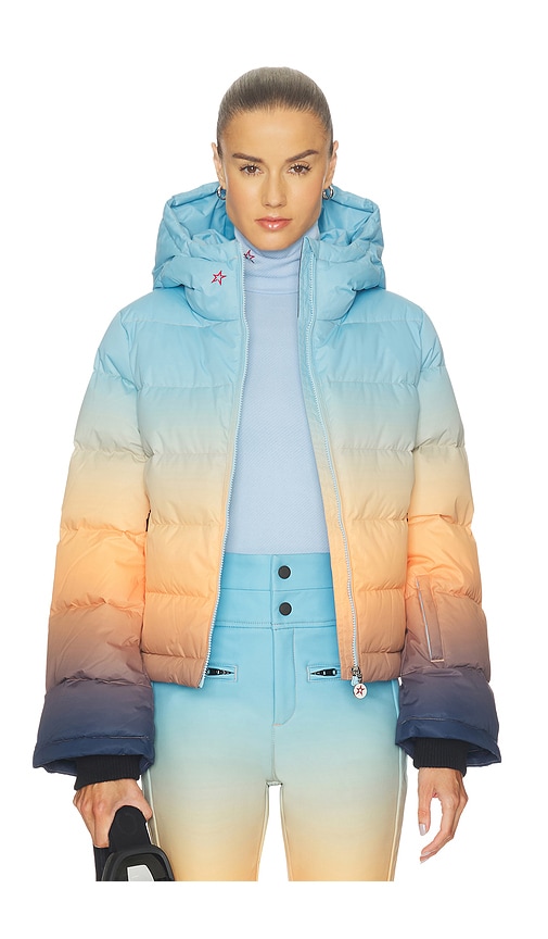 Perfect Moment Polar Flare Ski Jacket Ii In Blue