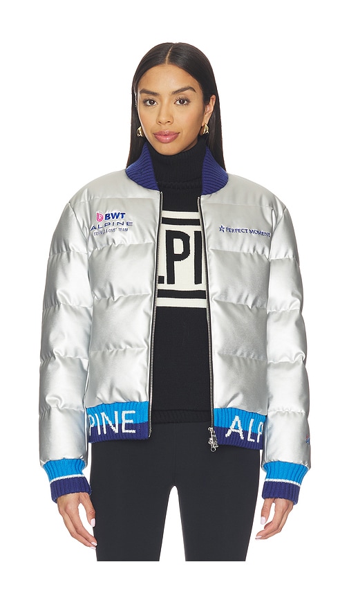 Perfect Moment Unisex Silverstone Bomber L In White