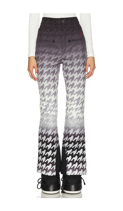 Perfect Moment High-waist Aurora Flare Ski Pant Xl In Animal Print