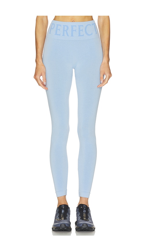 Perfect Moment Perfect Thermal Legging In Blue