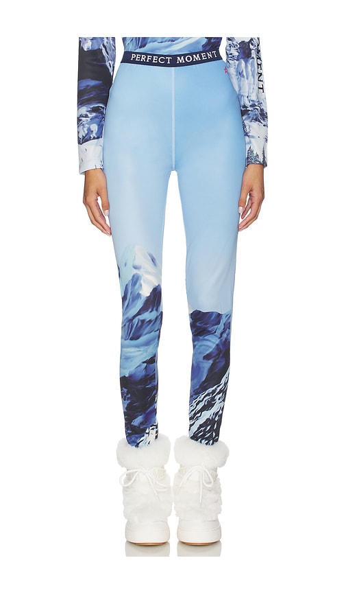 Perfect Moment Printed Base Layer Leggings