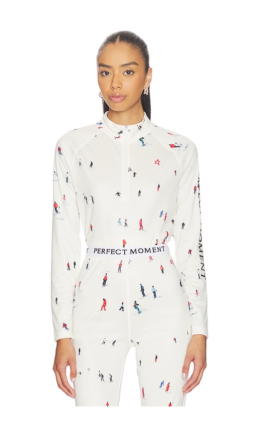 Perfect Moment 1/4 Zip Base Layer Top