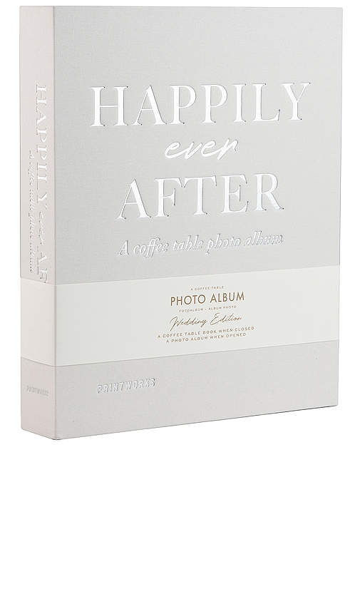 Shop Printworks Happily Ever After Photo Album In Ivory