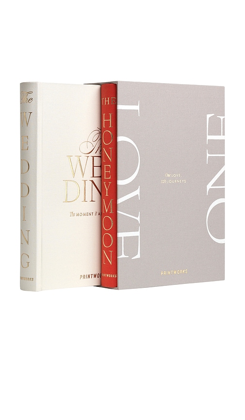 Printworks Photo Book Wedding 2-pack One Love In Silver