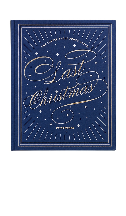 Printworks Photo Album Last Christmas In Blue