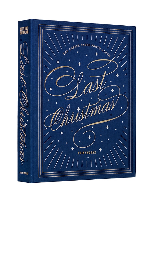 Printworks Photo Album Last Christmas In Blue