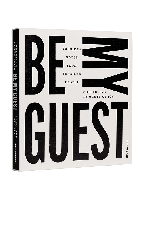 Printworks Guest Book In White