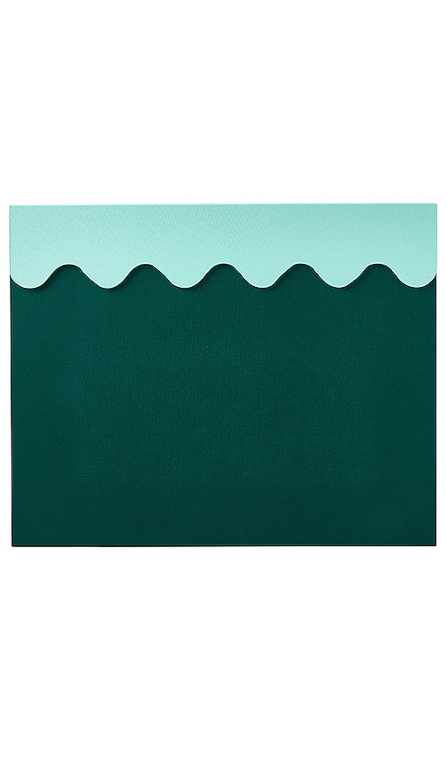 Printworks Desk Pad In Green & Turquoise