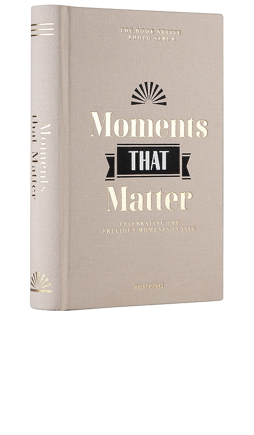 Printworks Moments That Matter Bookshelf Album In N,a