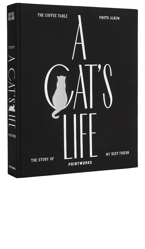 Printworks A Cat's Life Cat Album In Black & White