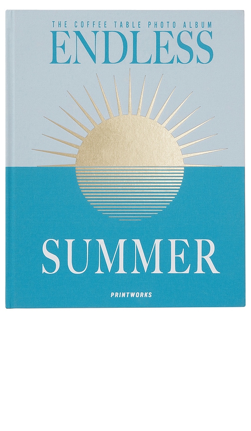 Printworks Endless Summer Turquoise Photo Album In Turquoise